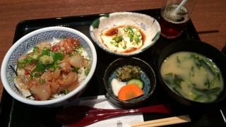 新鮮なお魚料理が食べられる