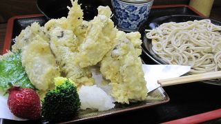 おいしいお蕎麦です！