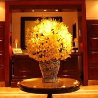 趣きあるロビー