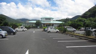 深い緑の中の道の駅