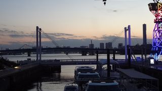 夕暮れ時がきれいです