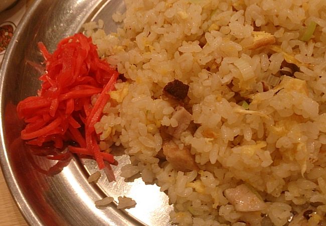 未食だったチャーハンを食べてみた。