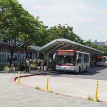 圓山駅のバス停