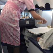 CAさんお世話になりました