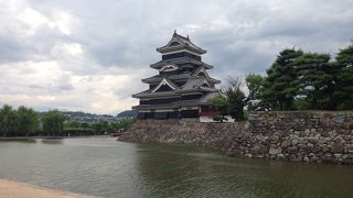 松本城を見ながら散策