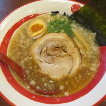 まめぞうラーメンを食べました