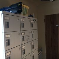 貴重品用のロッカー無料