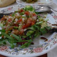 前菜のサラダ