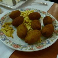 コポテトフライとロッケ