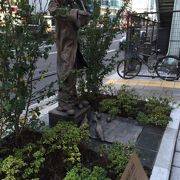 ハンガリーから寄贈の像