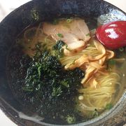 下田駅そば塩ラーメンの一品香