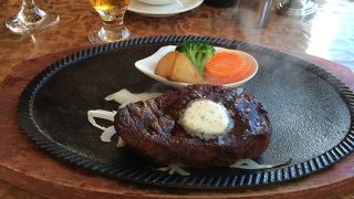 美味しいステーキをいただきました！