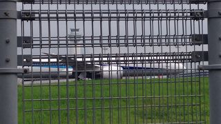 飛行機がよく見える穴場！