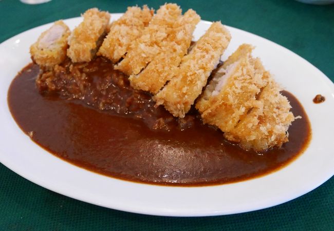 サクサクの美味しいロースカツカレー＠天王町