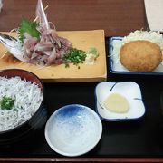 「本日限定の一品」が特にオススメな沼津魚市場複合施設内にある飲食店