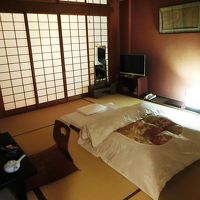 一人旅には十分な広さの部屋である。