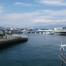 展望デッキからの景色