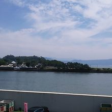 展望デッキからの景色