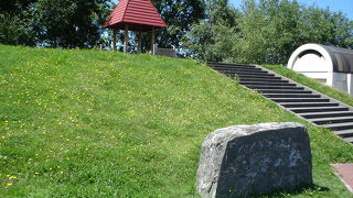 ひっそりとした展望台