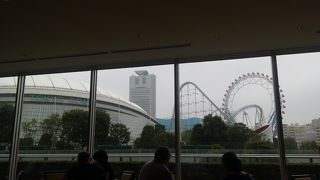 窓からの景色は面白い