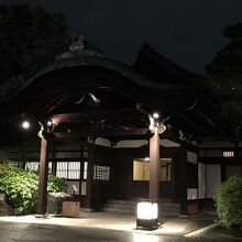 淀川亭の入り口