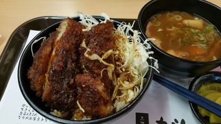 豚汁が美味しい！