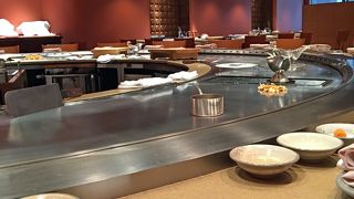 ホテルオークラ福岡の鉄板焼 さざんか