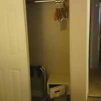 部屋の割にはクローゼットは小さめ