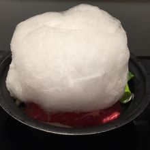 綿飴が乗っかってきます ♪