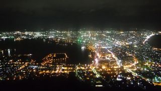 冬の夜景は格別でした