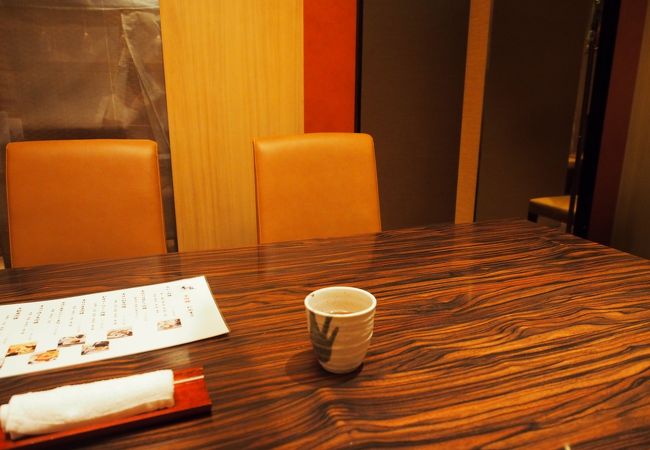 落ち着いて話ができる