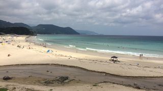 抜群の海があるよ、下田白浜