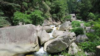 一般の観光客は昇仙峡滝上までどうぞ