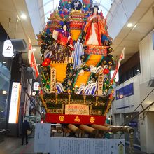 飾り山の裏側(見送り)です。