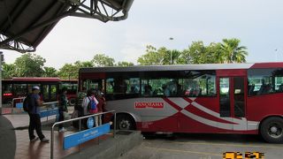 マラッカ・セントラルと市内中心部（ジョンカーSt.界隈）の移動はバスがおトク