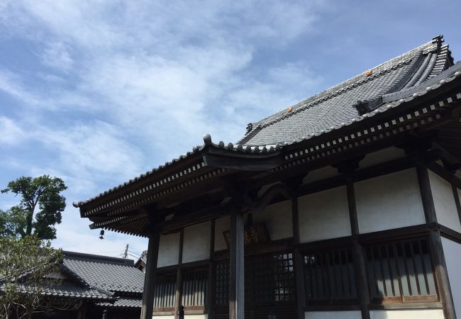 竹林が涼しげなお寺