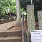 碑文谷の八幡宮