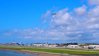 海と飛行機を見るなら