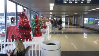 クリスマスシーズンのシカゴ オヘア国際空港 (ORD)