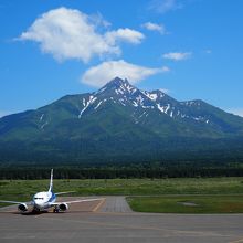 12時30分　利尻空港
