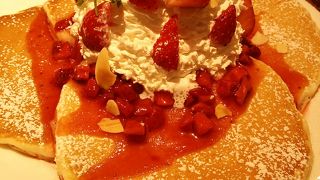 パンケーキとイタリアン