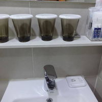 洗面台とアメニティ