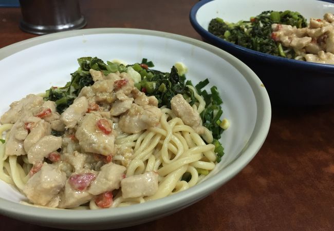 雪紅辣&#38622;拉麺を食べに。　手打ち麺が旨い!!