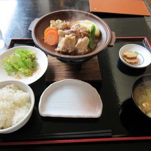 御狩場焼き定食（￥1500）