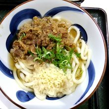 牛肉うどん