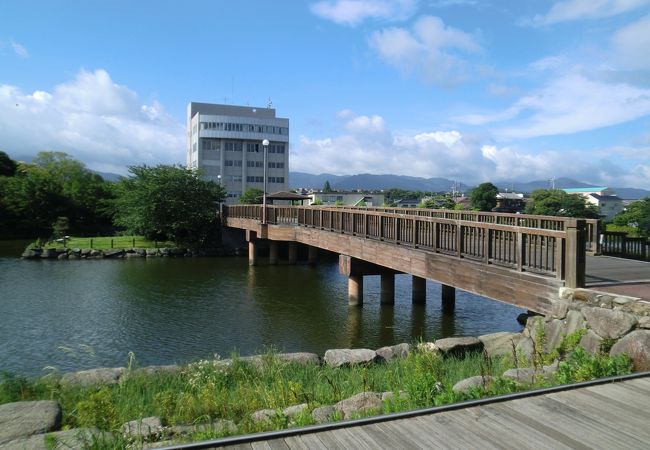 丸田池に作られた公園