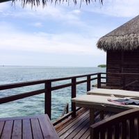 ソファ、テーブル、デイベッド、ハンモックがあります