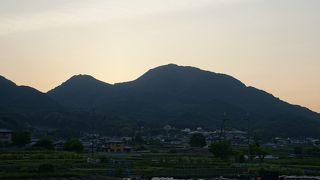 当麻寺から登る登山道があって