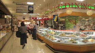 丸井は駅のそばにありました