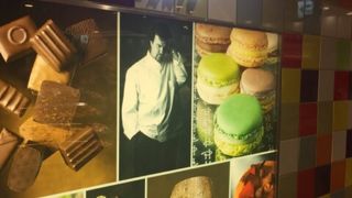 マカロンとケーキ